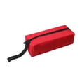 thumbnail image 4 of DYNWAVECA Sac à Outils Pochette à Fermeture Éclair Imperméable Résistant pour Clé à Tournevis Foret Rouge, 4 of 9