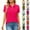 01# Hot Pink, variant on 3-Button Quick Dry Women'S Short Sleeve Polo Shirts Collared Golf Running Tennis Workout Tops,Khaki 3Xl