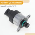 thumbnail image 3 of Regulador de presión de combustible Unique Bargains No.1465ZS0115/0928400822 para Jeep Cherokee 2002-2008, plástico y metal, 20-70 psi, resistente a la corrosión, 1 pieza, 3 of 7
