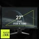 thumbnail image 2 of MSI MAG27C6F 27-inch 1920 x 1080 (FHD), Rapid VA, Gaming Monitor 180Hz, Adaptive Sync, 0.5ms, HDMI, Display-Port, VESA Mountable, Tilt, 2 of 5