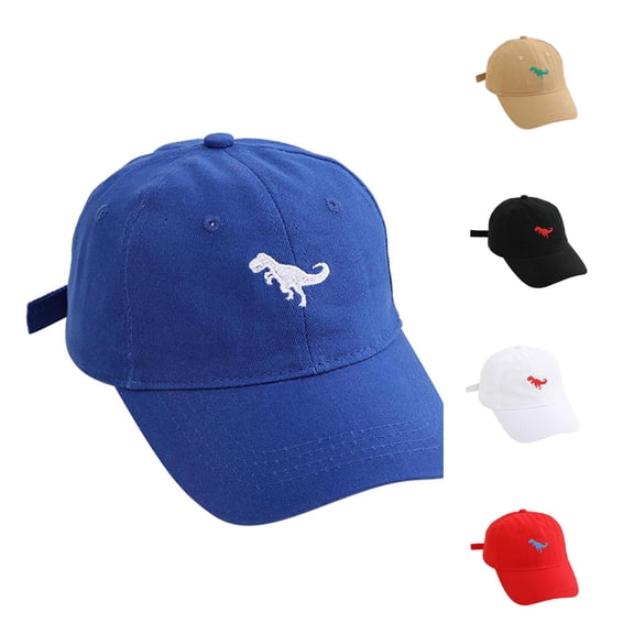 TBWNWG Toddler Kids Dinosaur Baseball Cap Adjustable Sun Hat UPF 50 for Outdoor Play Spring Fall,Size 2-8 Years