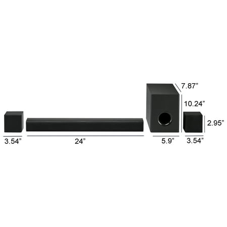iLive - 4.1 Home Theater System with Bluetooth - Black