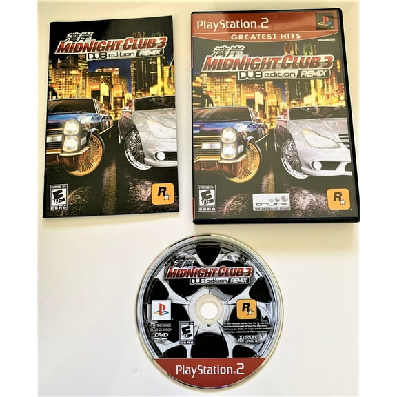 Pre-Owned Rockstar Games Midnight Club 3 Dub Edition Remix (Sony PlayStation 2)
