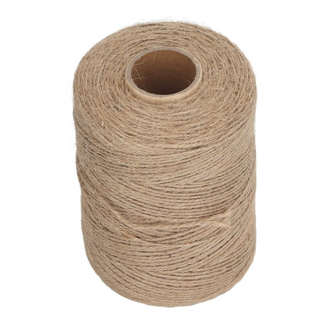 Jute Rope, Jute Twine String Decorative 2 Ply for DIY Crafts Arts