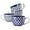 Vintage Blue, variant on Large Ceramic Mugs Set of 4, 24 oz Jumbo Cups for Coffee, Soup & Latte – Housewarming & Wedding Gift, Vibrant Colors