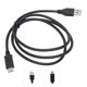 thumbnail image 5 of Cable de carga PVC negro 1 metro de velocidad rápida TypeC USB3.1 a USB3.0 Cable cargador, 5 of 8