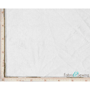 White Jersey Knit Fabric 4 Way Stretch Polyester Rayon Spandex 58-60"