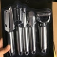 thumbnail image 2 of Core Remover Acier Inoxydable Cuisine Gadgets Multifonctions Utilisation Lavable Acier Inoxydable Suspendu Trancheuse Large Utilisation Grattoir Ménager Restaurant Fruit Pomme de Terre, 2 of 8