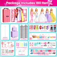 thumbnail image 2 of Ropa y accesorios para muñecas Ucanaan con muñecas, 180 unidades, 2 of 6