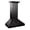 Wood / Distressed Rustic Dark, variant on ZLINE 30 in. Wooden Wall Mount Range Hood in Rustic Dark Finish - Includes Motor (KPDD-30)