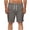 Gray#men's cotton linen shorts, variant on DDAPJ pyju Big and Tall Summer Shorts for Men Rolled Hem Cotton Linen Shorts Baggy Casual Bermuda Shorts Beach Vacation Clothes White XL