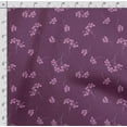 thumbnail image 4 of Soimoi Floral Print,Cotton Cambric, Quilting Fabric Sold by The Yard 42 Inch Wide, Medium Weight Cotton Fabric, SewingSupplies,Purple, 4 of 5