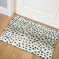 thumbnail image 2 of Addison Rugs Indoor/ Outdoor Addison Safari Gazelle Animal Print Washable Area Rug 1'8" x 2'6" - Pearl, 2 of 9