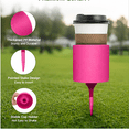 thumbnail image 4 of FENGGHAO Ground Stake Cup Holder, Portable Outdoor Drink Holder for Golf Course Beach and Camping, Universal Beverage Stand with Spike, Green, 4 of 6