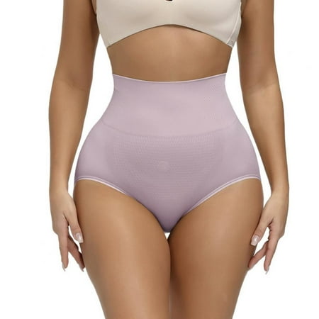 

Women seamless high waist abdomen hips Fat burning body sculpting underwear memory generationWaist tuck pants