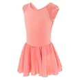 thumbnail image 5 of Bmisegm Dance Leotard for Girls Sleeveless Round Neck Leotard with Attached Flowy Skirt Ballet Practice Girls Dresses 7-8 Years, 5 of 5