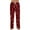 Vermilion_NN07^916, variant on Fabrcox Christmas Snowman Printed Pajamas Pants for Men Big and Tall Elastic Waist Drawstring Lounge Bottoms Straight Leg Light Weight Women Loungewear with Pockets Red L