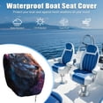 thumbnail image 6 of KUIFORTI Pink Golf Club Golf Cart Seat Covers Travel Sports Cart Seat Cushion Covers Comfortable Durable Fit for EZGO, Yamaha, Club Car and Other 2-Seat Golf Carts, 6 of 7