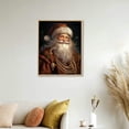 thumbnail image 3 of Nawypu Canvas PrintFather Christmas Santa Claus Saint Framed Art Picture Home Cabin Decor Modern Home Artwork for Bedroom Living Room & Home Wall Decor 12x16inch, 3 of 4
