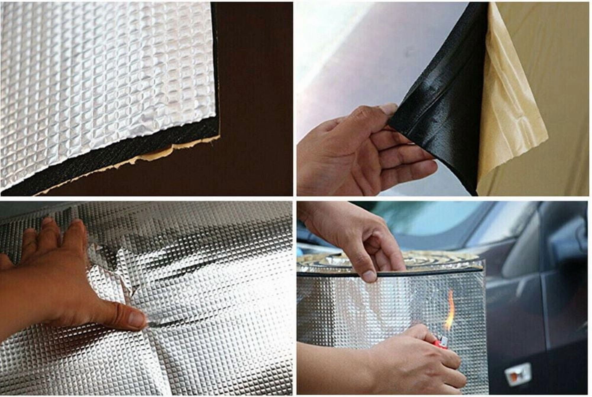 GARAGE DOOR REFLECTIVE INSULATION KIT PEEL AND STICK: 32 PANEL (21 X 5')(6MM R8)