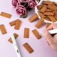thumbnail image 3 of 100Pcs 45X20Mm Rectangle Wooden Tags for Keychain Rings, Bamboo Unfinished Wood Key Ring Tag,100 x Wooden Tags,Wood Color, 3 of 8