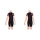 thumbnail image 2 of Soidarity Trajes de neopreno para niños, traje de buceo ultrafino de secado rápido para hombres y mujeres, traje de baño con cremallera en la Type2 NO2, 2 of 6