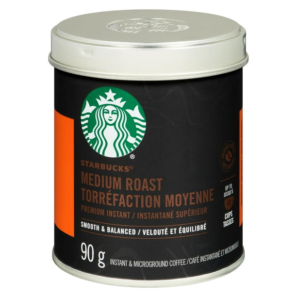 Starbucks Medium Roast Premium Instant Coffee 90 g, 90 GR Walmart.ca