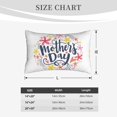 thumbnail image 6 of Bixox Mother's Day Printed Pillow Protector,Super Soft Ideal for Home,Guests,Rentals - 14"x20", 6 of 8