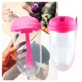 thumbnail image 1 of Boreal Craft Fresh Vegetable Takeaway Container Set Vegetable Cups Clear Fruit Cups With Fork And Dressing Holder Outdoor Pool Cups, 1 of 3