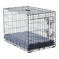 thumbnail image 3 of Happy Hounds Cooper Deluxe Reversible Crate Pad, Denim, Extra Large (48" x 30"), 3 of 8