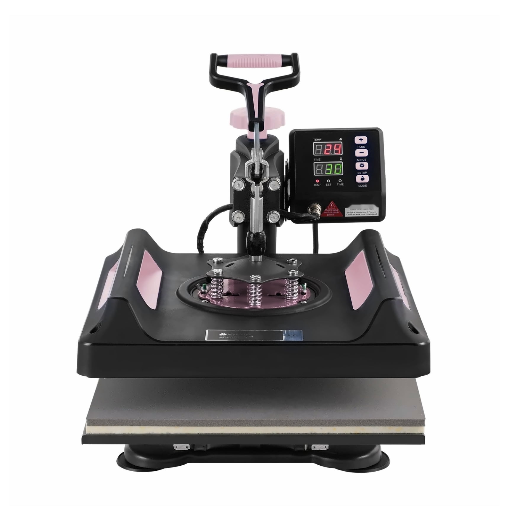 8 in 1 Heat Press Machine 15x15", 30oz Tumbler Press for T-Shirts, Hats, Mugs - Versatile DIY Heat Transfer Press