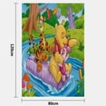 thumbnail image 4 of Winnie the Pooh Classic-Fit Themed Blanket Soft Plush Blanket Bedroom Couch Sofa Comfortable Warm,Kids Throw Blankets Fits for Couch Sofa Bedroom Living Room, 4 of 10