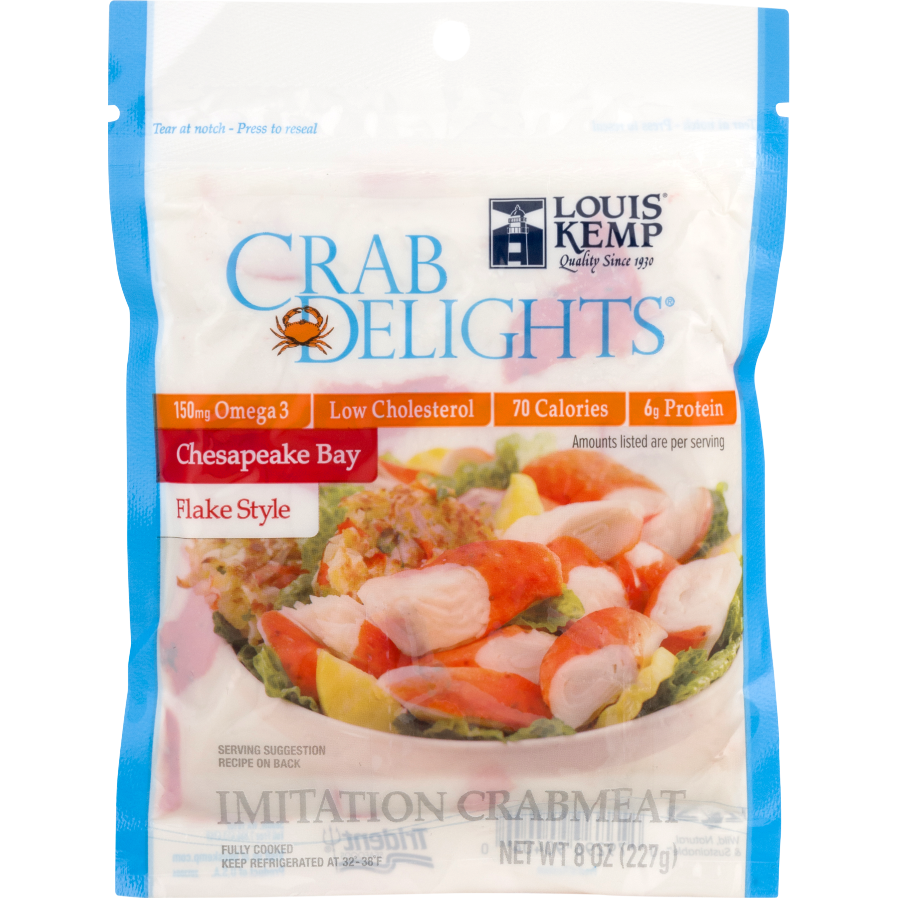 Louis Kemp Crab Delights Chesapeake Bay Crabmeat Flake Style - image 4 of 6