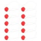 thumbnail image 3 of 10 piezas de nariz de payaso para cosplay, accesorios para disfraz de payaso, suministros para fiestas temáticas de circo, actuaciones escénicas, nariz de payaso para Halloween, 3 of 7