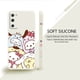 thumbnail image 1 of Hello Kitty Cinnamoroll Kuromi Family Liquid Case For Samsung Galaxy S22 S21 S20 FE Ultra S10 S9 S8 Plus S10e Note 20 10 Lite xuanjing unisex, 1 of 2