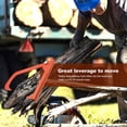thumbnail image 3 of Wood Logging Tool Log Roller Tool Carbon Steel Logging Cant Hook Felling Lever Logging Tool,1 x cant hook,orange, 3 of 6