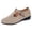 Beige, variant on Rokment Wedge Dress Shoes for Women 2026 Spring Summer Fall Vintage Casual Suede Pointed Closed Toe Buckles Mid Heels Mary Jane Dressy Sandals Beige Size 6