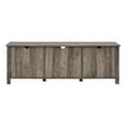 thumbnail image 3 of Walker Edison Modern Farmhouse TV Stand for TVs up to 80", Grey Wash, 3 of 12