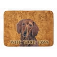 thumbnail image 1 of Carolines Treasures SC9137RUG Dachshund Wipe Your Paws Machine Washable Memory Foam Mat, 1 of 2