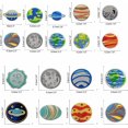 thumbnail image 3 of 33 piezas de parches termoadhesivos bordados, parches de apliques de parches de bordado planetarios, parches para coser, parches termoadhesivos para camisetas, jeans, ropa, bolsos, sombreros, 3 of 5