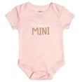 thumbnail image 3 of Baby Essentials Newborn Baby Girls 0 Months Mama’s Mini 5 Piece Bodysuit Set Containing 3 Short Sleeve Bodysuits, 1 Cap & Pair of Socks, 3 of 6