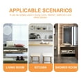 thumbnail image 6 of Bathroom Makeup Rotation Rack Kitchen Seasoning Condiment Pot Tray Container, 6 of 6