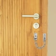 Phlegsive Stainless Steel Door Lock & Chain Guard for Home Safety