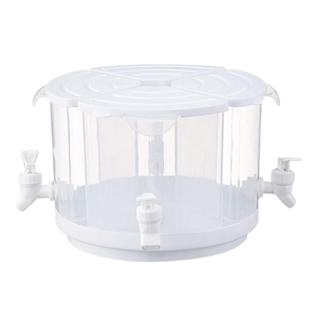 Dispensadores de bebidas de agua fría Dispensador de bebidas Jarra Multi-Grid 3L con grifo para almacenamiento de bebidas Magideal Dispensadores de bebidas