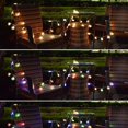 thumbnail image 6 of BadPiggies Christmas Snowflake String Lights Battery Operated Waterproof Fairy Lights for Xmas Garden Patio Bedroom Party Decor, 6 of 9
