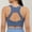 Sky Blue, variant on Women Sports Bra Workout Crop Tank Tops Yoga Camisole Racerback Running Exercise Bras S-5XL