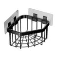thumbnail image 2 of Stainless Corner Sponge Storage Basket No Drilling Triangular Rack For Kitchen And Bathroom Organization, 2 of 9