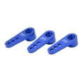 thumbnail image 1 of Rc Servo Arm Rc 25T Servo Horns Aluminum Alloy 3Pcs Rc Aluminum 25T Servo Horns Metal Steering Arm For 1 8 1 10 Rc Car Upgrade Parts, 1 of 8