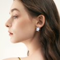 thumbnail image 2 of Lindo Exquisito Opal Turtle Pendientes Regalo para Mujeres Chicas Pendientes de moda, 2 of 4