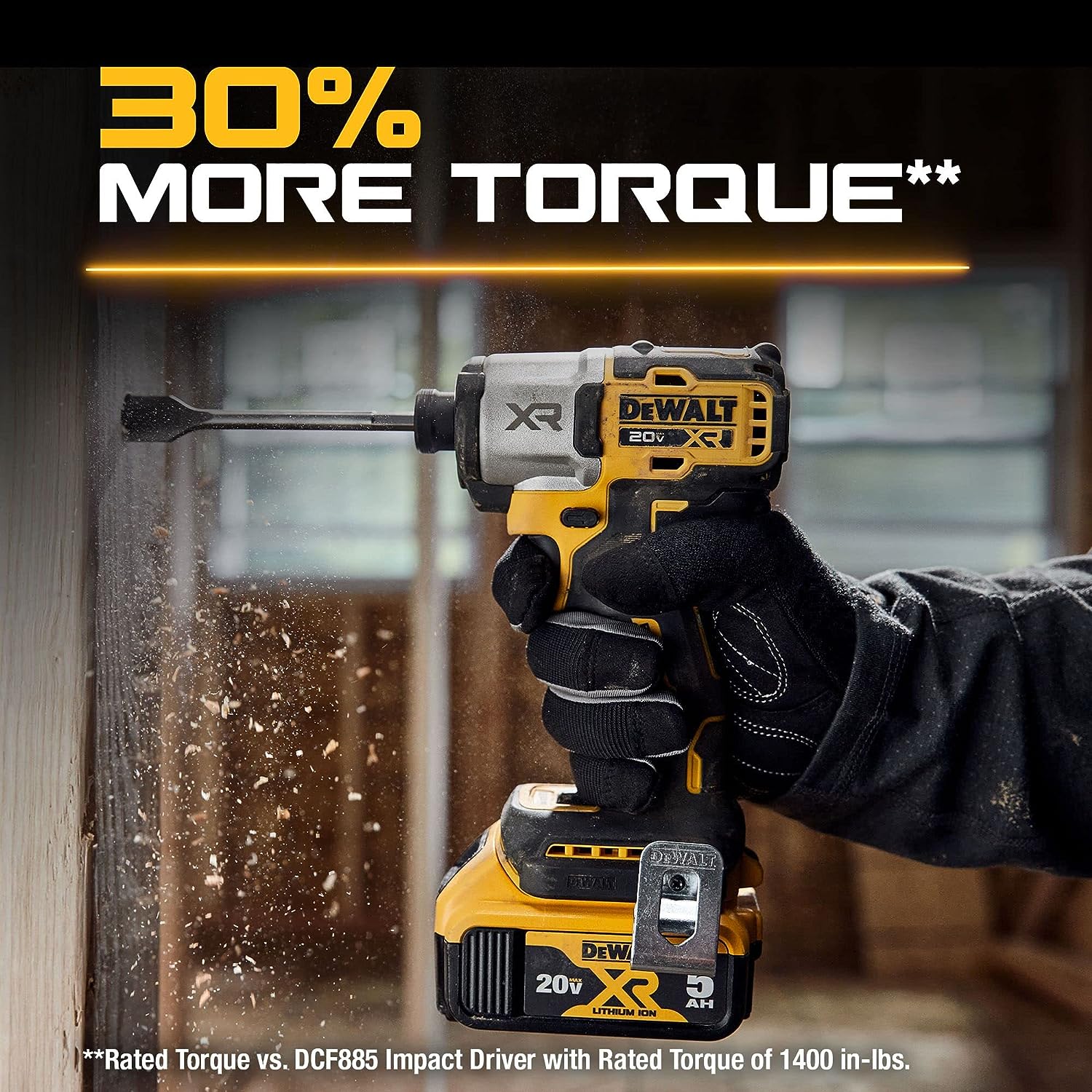DEWALT 20V MAX Impact Driver, Cordless, 3-Speed, Batteries and Charger  Included (DCF845P2)